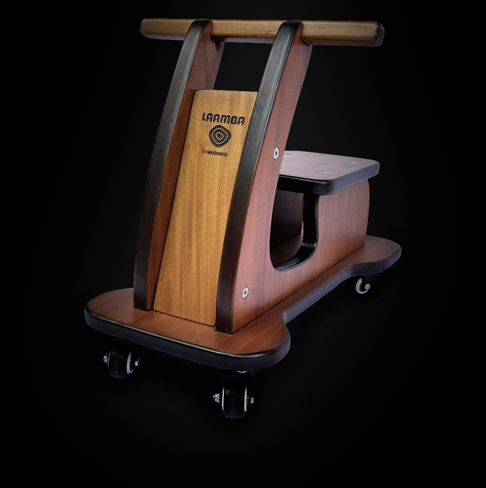 LAAMBA wooden ride-on toy
